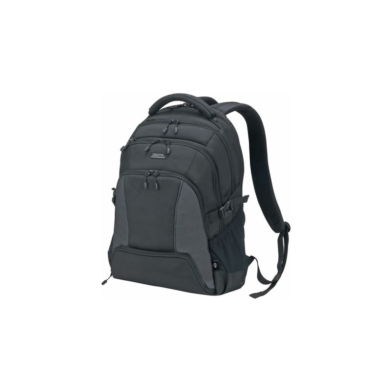 DICOTA Eco SEEKER, Rucksack(schwarz, bis 39,6 cm (15,6