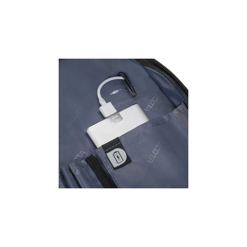 DICOTA Eco SELECT, Rucksack(schwarz, bis 39,6 cm (15,6