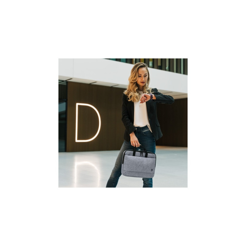 DICOTA Eco Slim Case MOTION, Notebooktasche(blaugrau, bis 33,8 cm (13,3