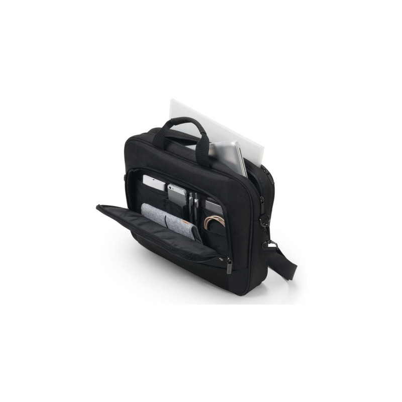 DICOTA Eco Top Traveller BASE, Notebooktasche(schwarz, bis 43,9 cm (17,3