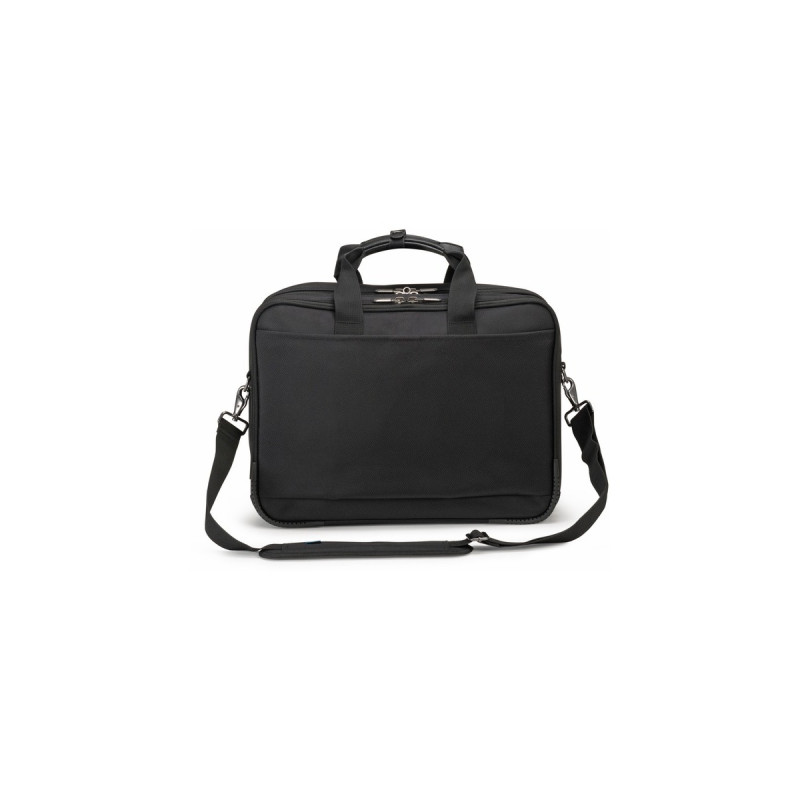 DICOTA Eco Top Traveller Twin PRO, Notebooktasche(schwarz, bis 39,6 cm (15,6