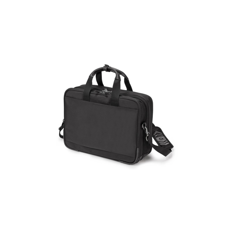 DICOTA Eco Top Traveller Twin PRO, Notebooktasche(schwarz, bis 39,6 cm (15,6