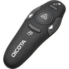 DICOTA Pin Point Wireless Laser Pointer, Presenter(schwarz)
