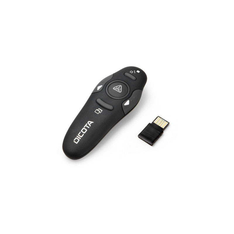 DICOTA Pin Point Wireless Laser Pointer, Presenter(schwarz)