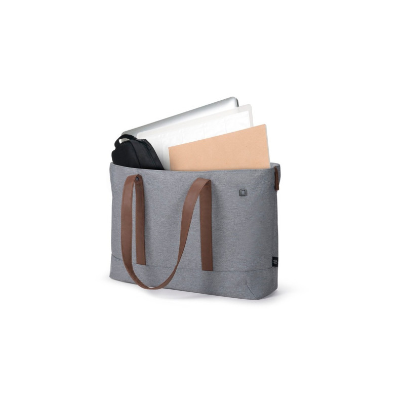 DICOTA Shopper Eco MOTION, Tasche(grau, bis 35.8cm (14.1 Zoll))