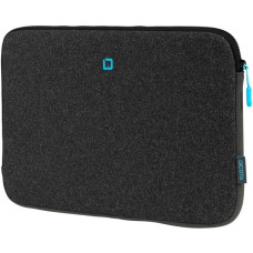 DICOTA Sleeve FLOW, Notebookhülle(grau/blau, bis 35,8 cm (14,1"))