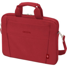 DICOTA Slim Eco BASE, Notebooktasche(rot, bis 35,8 cm (14,1"))