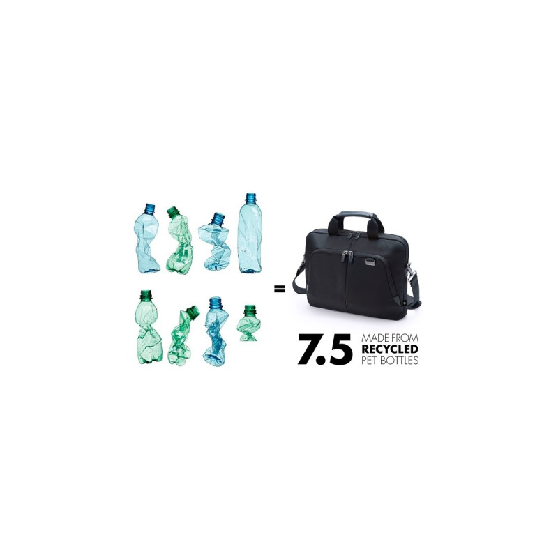 DICOTA Slim Eco PRO M-Surface , Notebooktasche(schwarz, bis 38.1cm (15 Zoll))