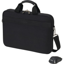 DICOTA Top Traveller Mouse Kit , Notebooktasche(schwarz, bis 39,6 cm (15,6"))