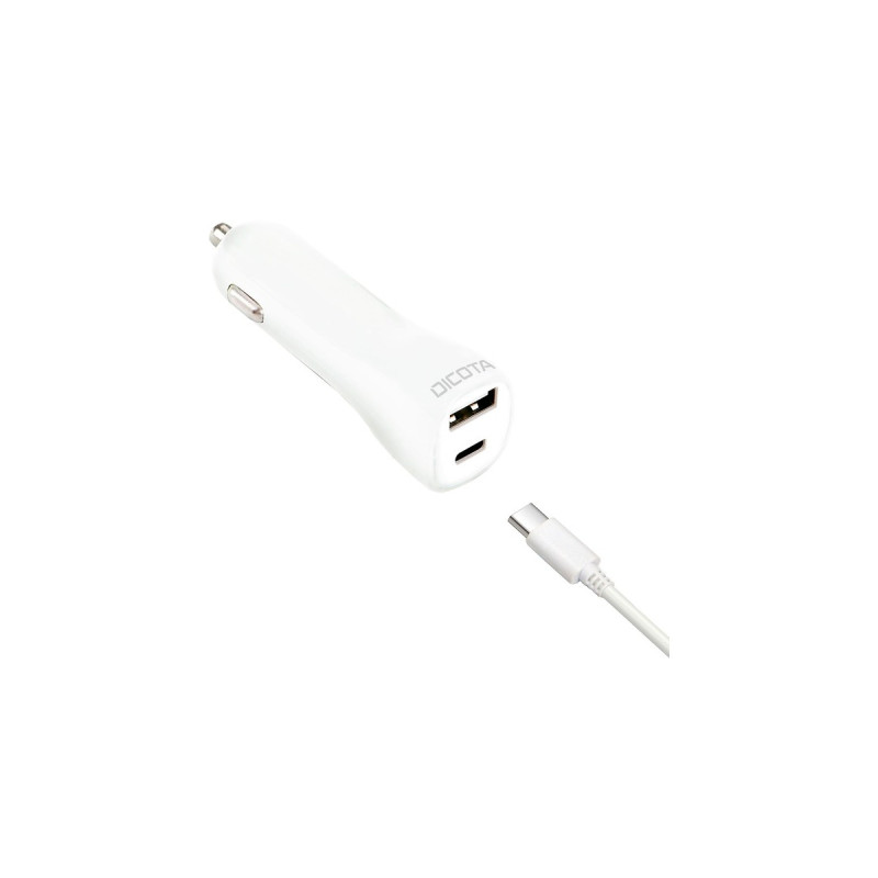 DICOTA Universal Car Notebook Charger USB-C, Ladegerät(weiß)