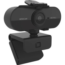 DICOTA Webcam PRO Plus Full HD(schwarz)