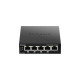 D-Link DES-1005P, Switch(schwarz)