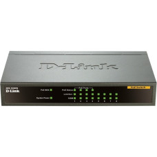 D-Link DES-1008PA, Switch(anthrazit, 4x PoE)
