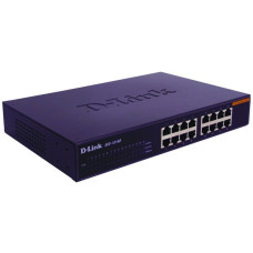 D-Link DES-1016D, Switch(schwarz)