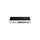 D-Link DGS-1210-08P/E, Switch(silber/schwarz, 2 Gigabit-Combo-Ports)