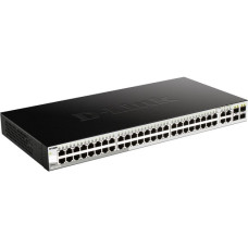 D-Link DGS-1210-48/E, Switch(silber/schwarz, 4 Gigabit-Combo-Ports)