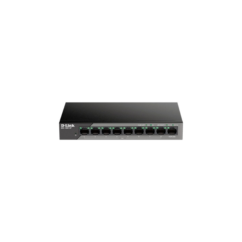 D-Link DSS-100E-9P, Switch