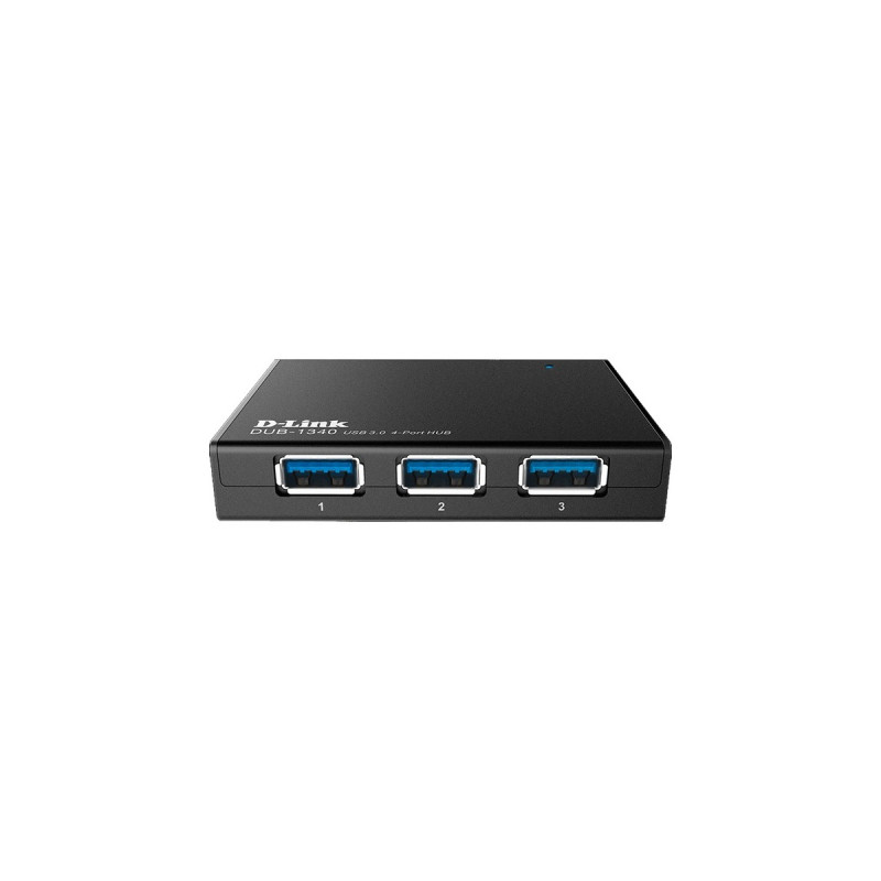 D-Link DUB-1340, USB-Hub(schwarz)