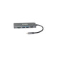 D-Link DUB-2327, Dockingstation(silber, HDMI, USB-A, USB-C PD, SD- und microSD-Karten)