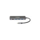 D-Link DUB-2333, Dockingstation(silber, USB-A, USB-C, HDMI)