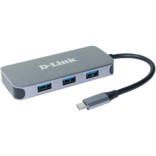 D-Link DUB-2335, Dockingstation(USB-A, USB-C, HDMI, RJ-45)