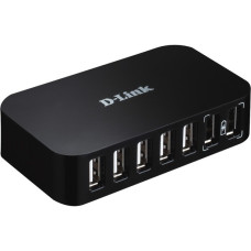 D-Link DUB-H7, USB-Hub(silber/grau, mit Netzteil)