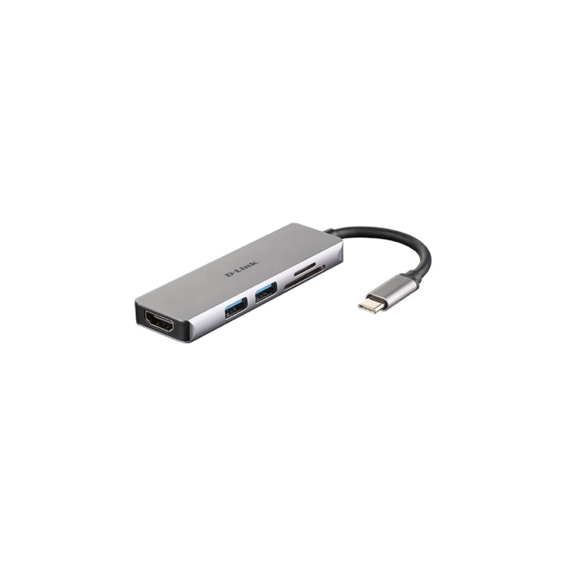 D-Link DUB-M530, USB-Hub(silber)