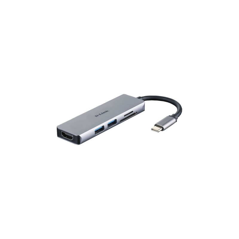 D-Link DUB-M530, USB-Hub(silber)