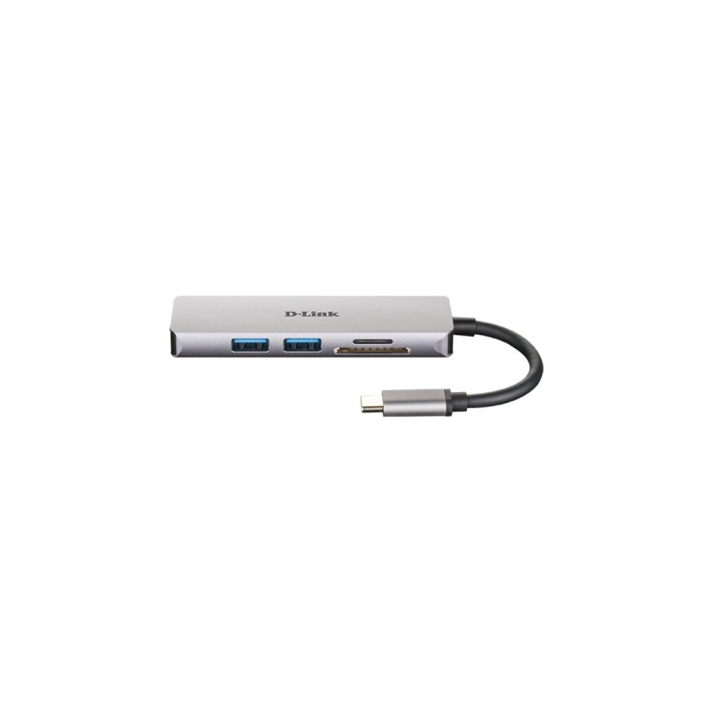 D-Link DUB-M530, USB-Hub(silber)