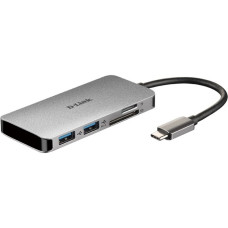 D-Link DUB-M610, USB-Hub(silber)