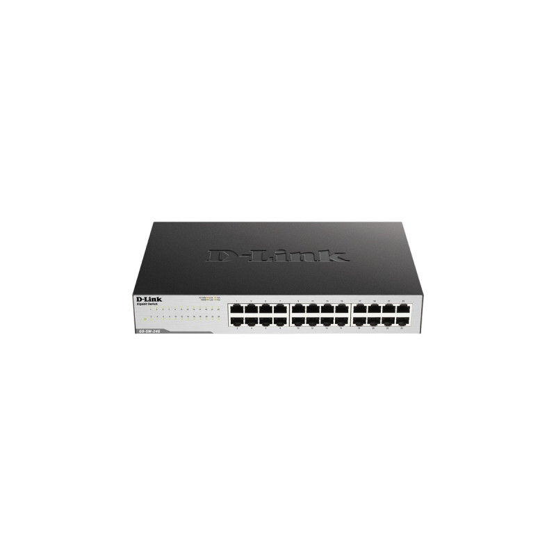 D-Link GO-SW-24G, Switch(schwarz)