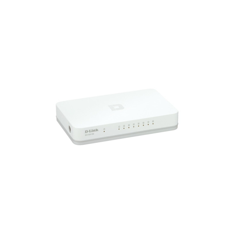 D-Link GO-SW-8G, Switch(weiß/grau)