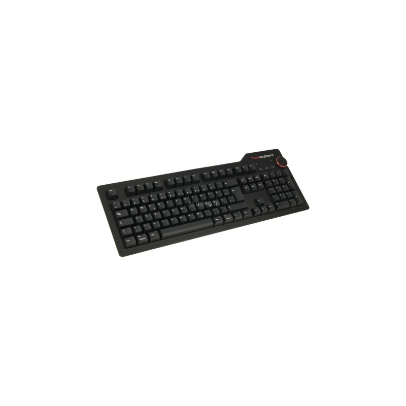 Das Keyboard 4 Professional Mac, Gaming-Tastatur(schwarz, DE-Layout, Cherry MX Brown)