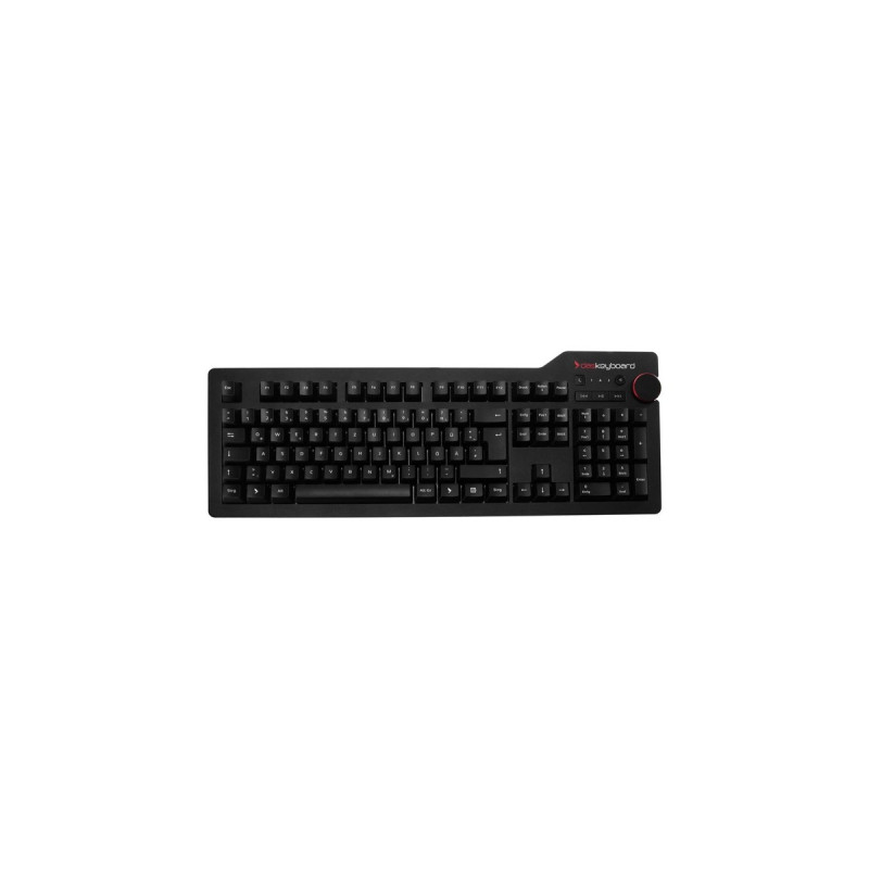 Das Keyboard 4 Professional root, Gaming-Tastatur(schwarz, DE-Layout, Cherry MX Blue)