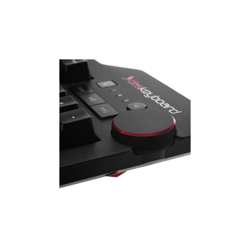 Das Keyboard 4 Professional root, Gaming-Tastatur(schwarz, DE-Layout, Cherry MX Blue)