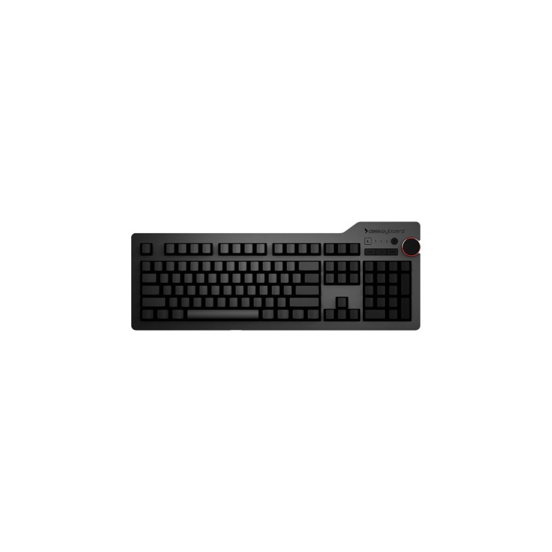Das Keyboard 4 Ultimate, Gaming-Tastatur(schwarz, EU-Layout (QWERTY), Cherry MX Blue)