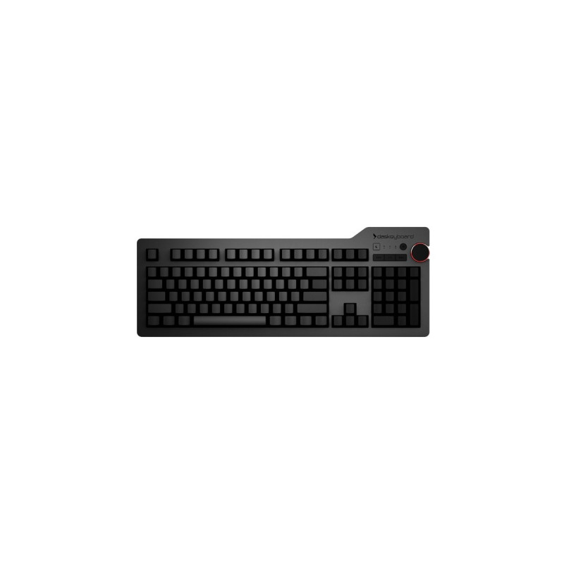 Das Keyboard 4 Ultimate, Gaming-Tastatur(schwarz, EU-Layout (QWERTY), Cherry MX Brown)