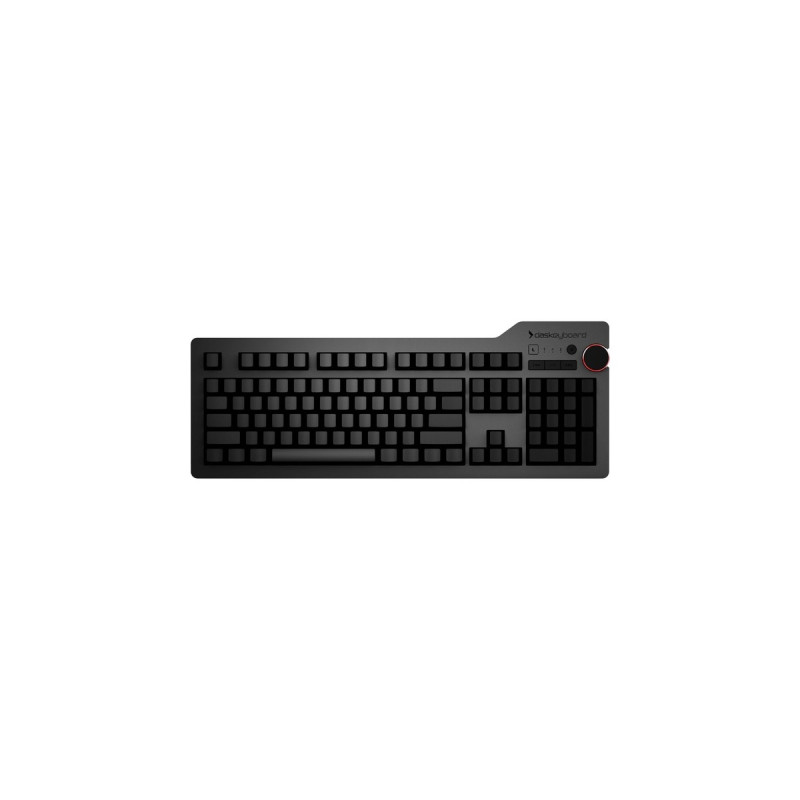 Das Keyboard 4 Ultimate, Gaming-Tastatur(schwarz, US-Layout, Cherry MX Blue)