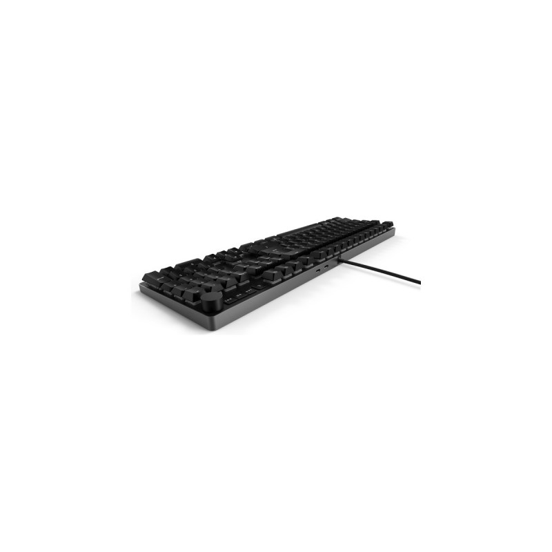 Das Keyboard MacTigr, Tastatur(schwarz, DE-Layout, Cherry MX Low Profile Red)