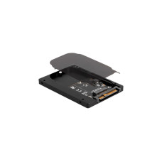 DeLOCK 2.5″ Konverter U.2 SFF-8639 zu M.2 NVMe(schwarz, Key M - 7 mm)