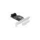 DeLOCK 4 Port SATA und 1 Slot M.2 Key B PCI Express x4 Karte - Low Profile Formfaktor, Adapter