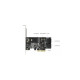 DeLOCK 4 Port SATA und 1 Slot M.2 Key B PCI Express x4 Karte - Low Profile Formfaktor, Adapter