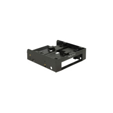 DeLOCK 5,25" Einbaurahmen für 1x 3,5" + 2x 2,5" HDD/SSD(schwarz)