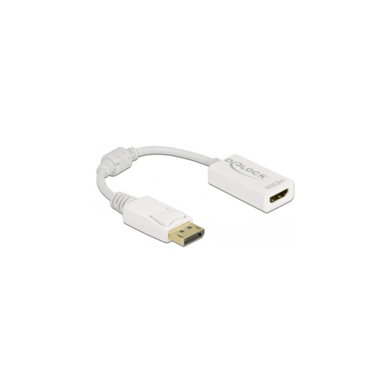 HDMI Buchse, passiv(weiß, 15cm)