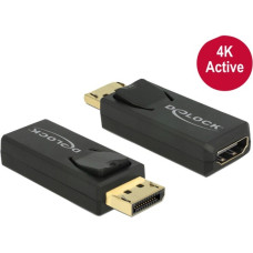 DeLOCK Adapter DisplayPort 1.2 auf HDMI(schwarz)