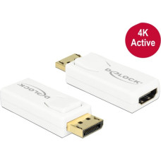 DeLOCK Adapter DisplayPort 1.2 auf HDMI(weiß)