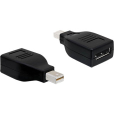 DeLOCK Adapter DisplayPort mini auf DisplayPort(schwarz, Lite Retail)