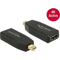 DeLOCK Adapter Mini DisplayPort 1.2 auf HDMI(schwarz)