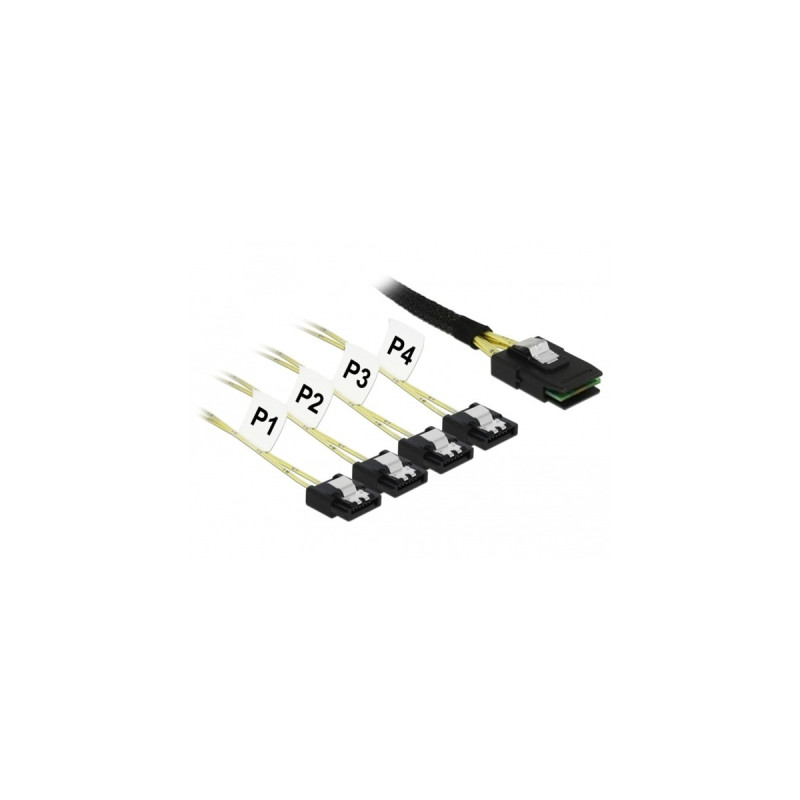 4x SATA 7Pin(1 Meter)