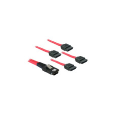 4x SATA 7-Pin(rot, 1 Meter)